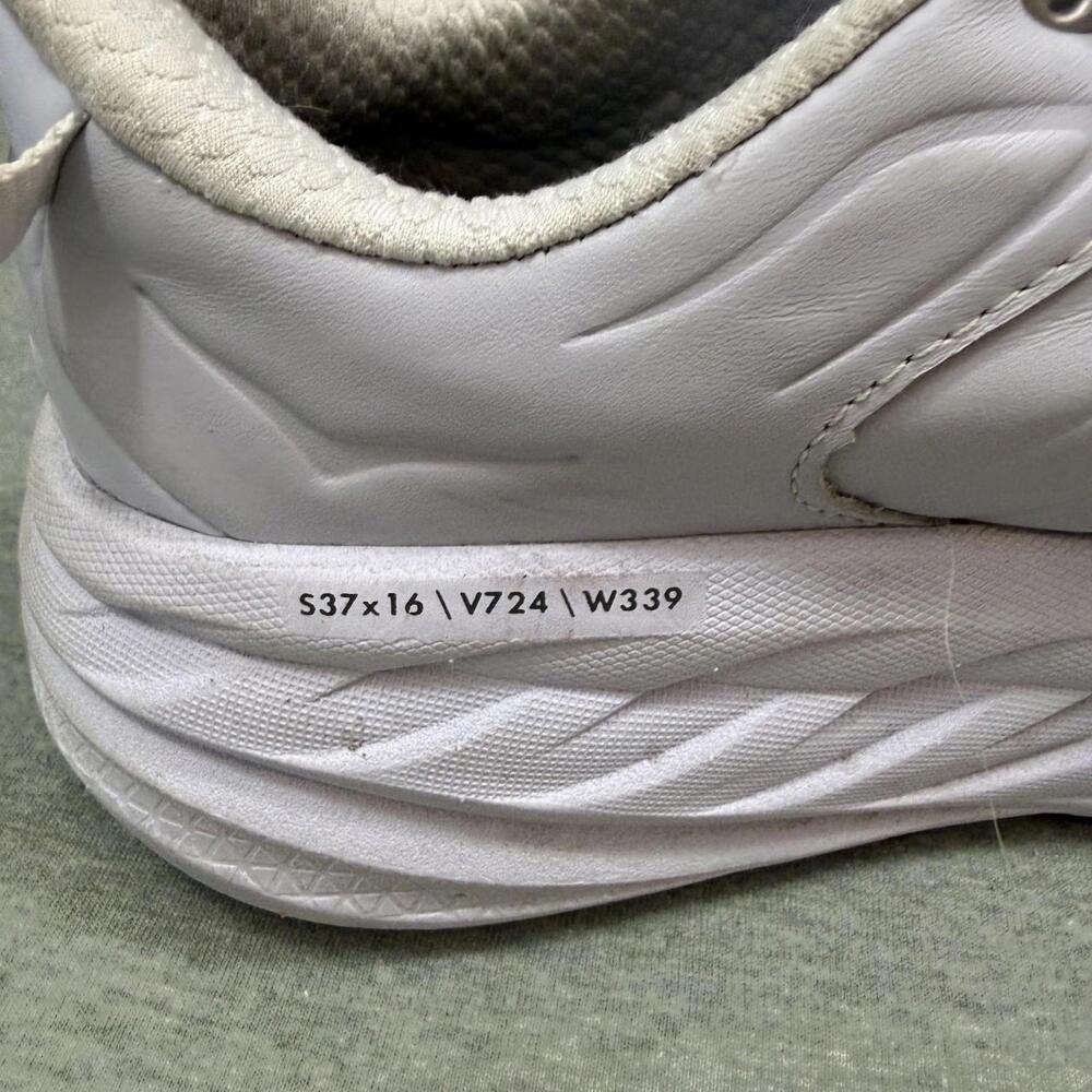Hoka Bondi SR White Walking Shoe 1129351 WHT Women's Size 7.5 D Wide - Picture 8 of 15